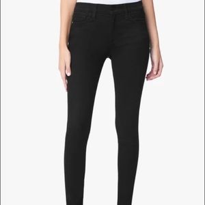 Joe’s Jeans black mid-rise skinny